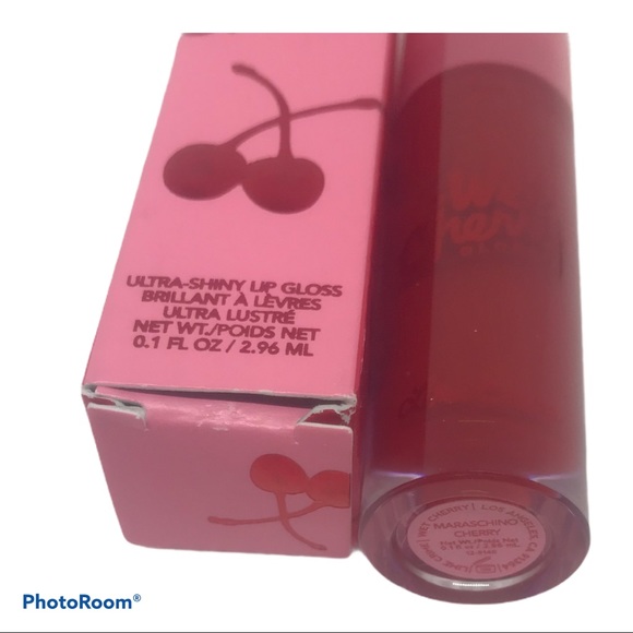 Lime Crime Wet Cherry Gloss MARASCHINO CHERRY new - Picture 2 of 8